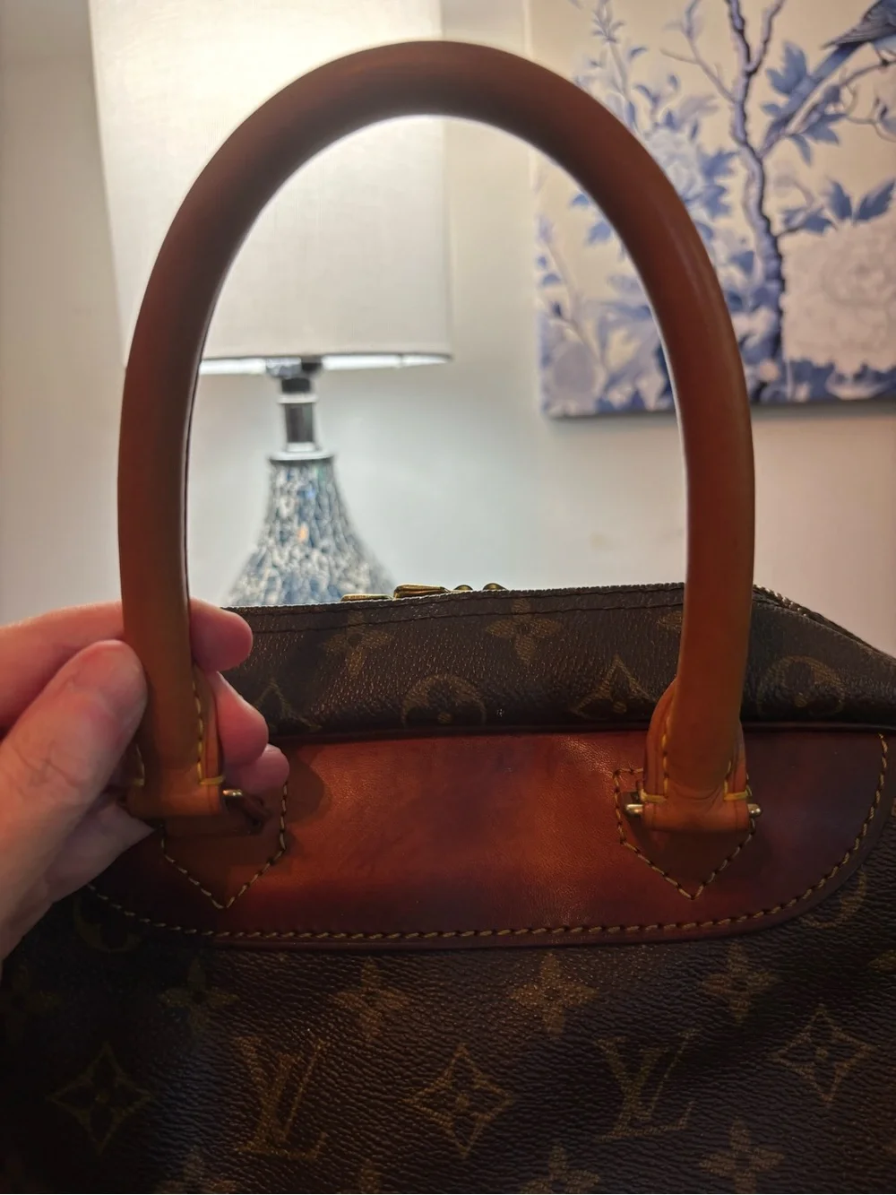 Authentic Louis Vuitton Monogram Deauville Satchel-GUC